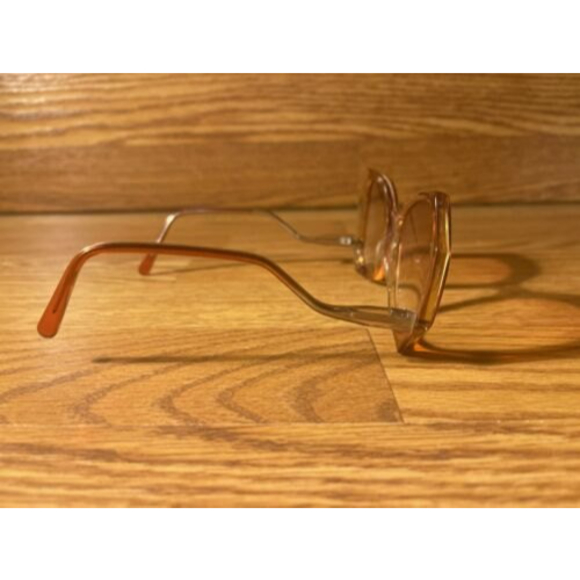 Vintage Corina USA Made Tinted Large Frame Prescription Eye Glasses
